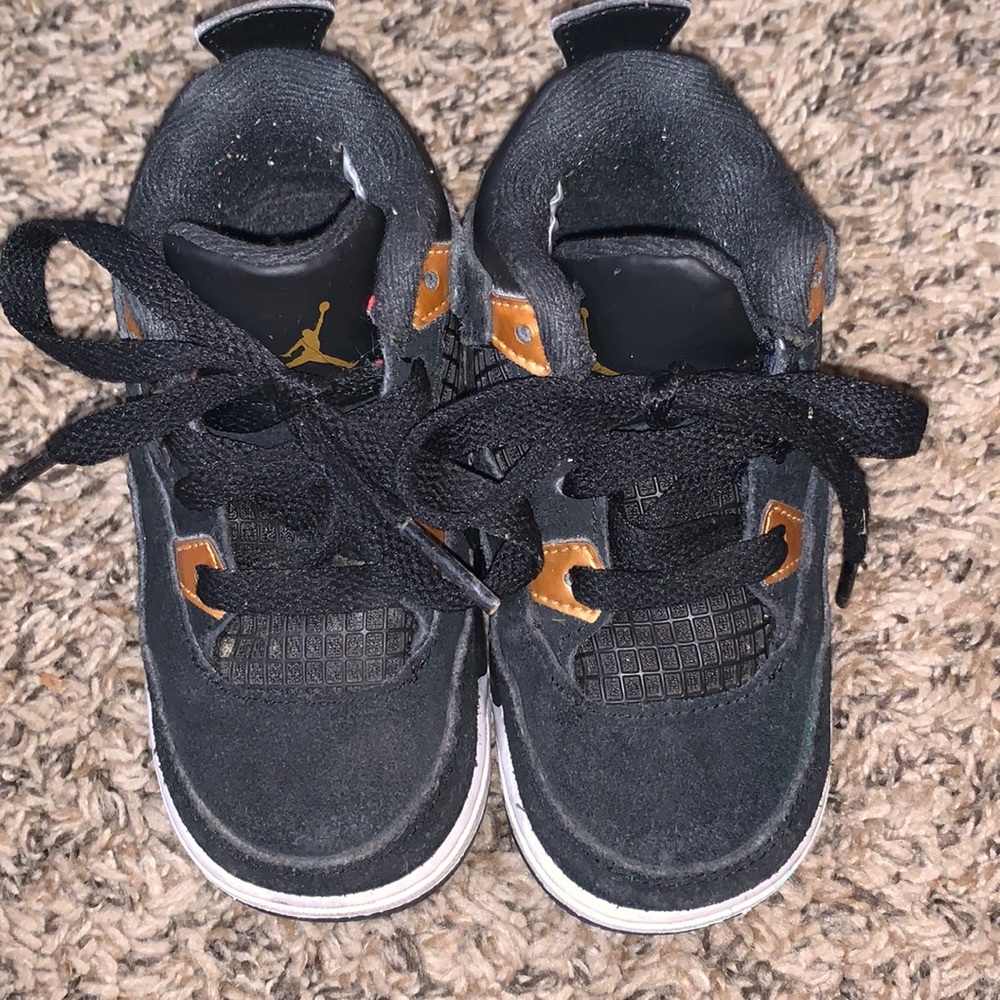 Black & Gold Jordan’s